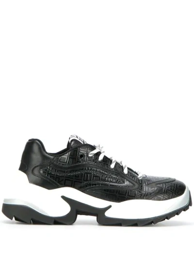 Shop Sergio Rossi Sergio Extreme Sneakers In Black