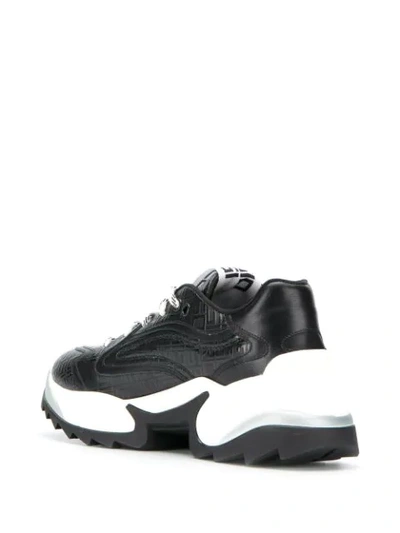 Shop Sergio Rossi Sergio Extreme Sneakers In Black