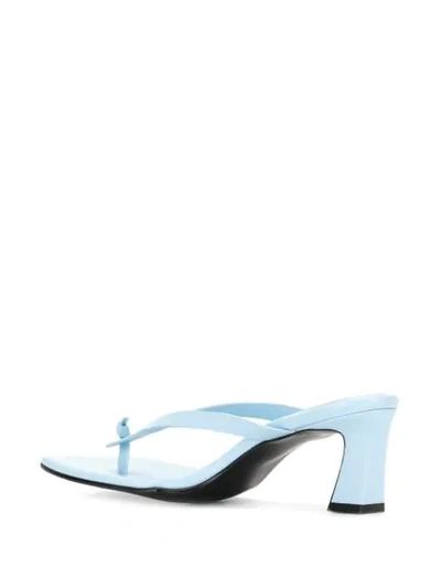 Shop Reike Nen 70mm Thong Sandals In Blue