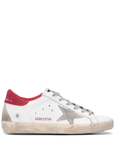 Shop Golden Goose Superstar Sneakers In White