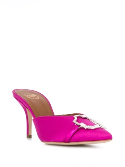 Shop Malone Souliers Missy 85mm Mules In Pink