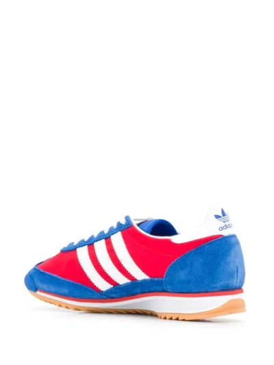 Shop Adidas X Lotta Volkova X Lotta Volkova Panelled Sneakers In Blue