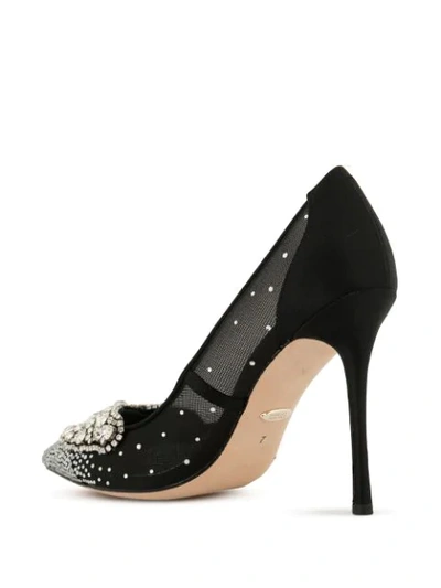 Shop Badgley Mischka Quintana Pumps In Black