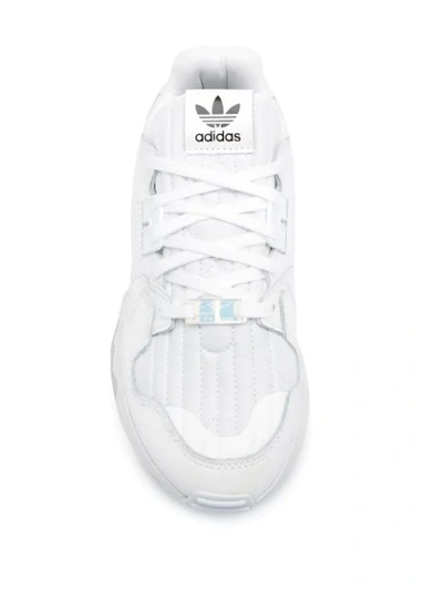 Shop Adidas Originals Zx Torsion Low-top Sneakers In White