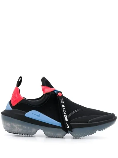 Shop Nike Joyride Optik Low Top Sneakers In Black