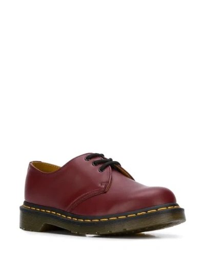 Shop Dr. Martens Lace-up Oxford Shoes In Red