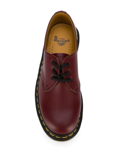 Shop Dr. Martens' Lace-up Oxford Shoes In Red