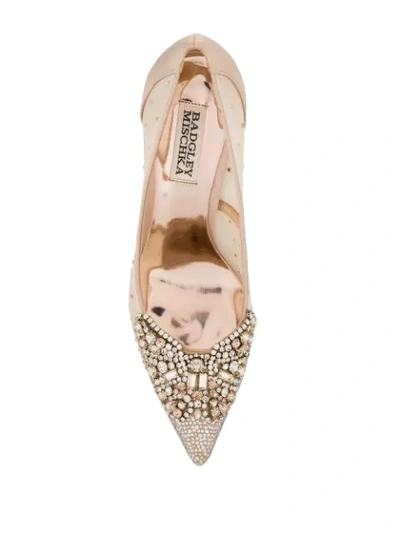 BADGLEY MISCHKA QUINTANA PUMPS - 粉色