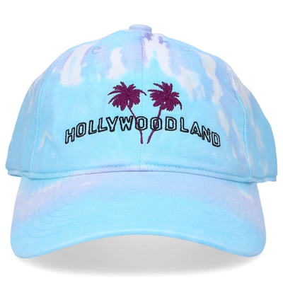 Shop Nasaseasons Unisex Snapback Cap Hollywoodland Cotton In Blue