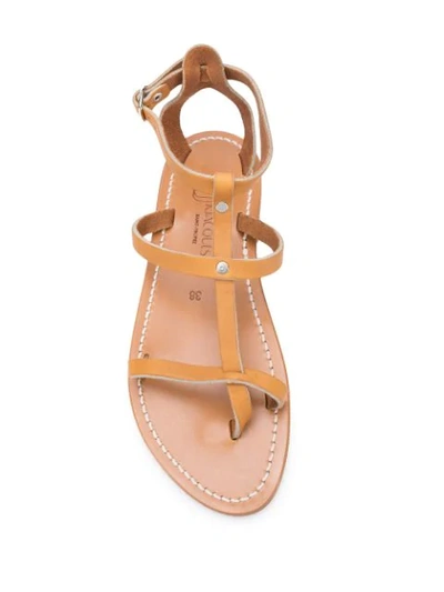 Shop Kjacques Open-toe Sandals In Neutrals