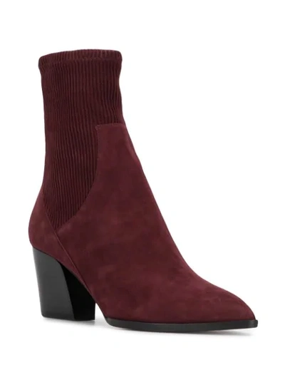 Shop Pierre Hardy Rodeo Ankle Boots In Red