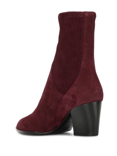 Shop Pierre Hardy Rodeo Ankle Boots In Red