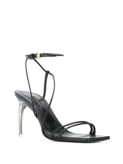 Shop Versace Antheia Sandals In Black