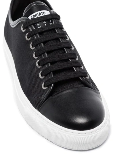 Shop Axel Arigato Panelled Low-top Sneakers In Black