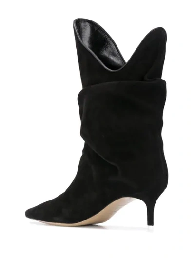 Shop Attico Tate 55mm Ankle Boots In Black