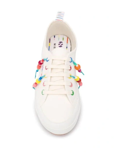 MIRA MIKATI X SUPERGA BEADED SNEAKERS 