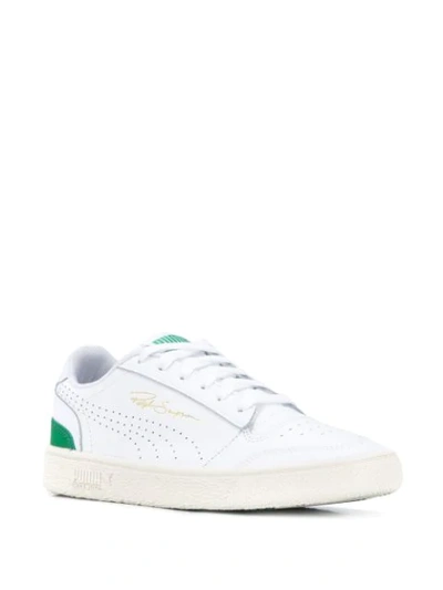 Shop Puma Ralph Samson Low-top Sneakers In White