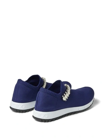 Shop Jimmy Choo Verona Low-top Sneakers In Blue