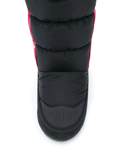Shop Dsquared2 Padded Snow Boots In Black