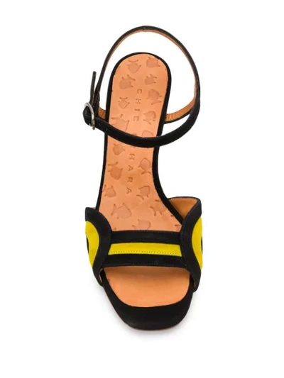 Shop Chie Mihara 70mm Open Toe Sandals In Black