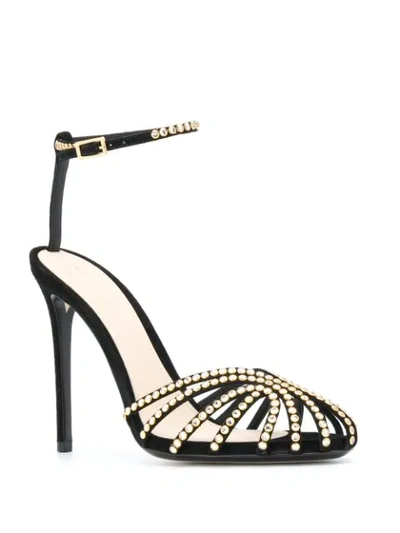 Shop Alevì Penelope High-heel Sandals In Black