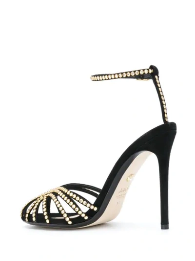 Shop Alevì Penelope High-heel Sandals In Black