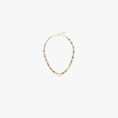 Shop Brinker & Eliza Gold-plated Confetti Gemstone Necklace
