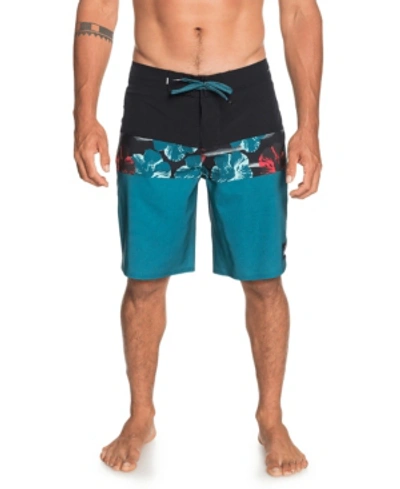 Shop Quiksilver Men's Highline Paradiso Board Shorts In Blue Coral