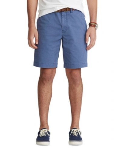 Shop Polo Ralph Lauren Men's Stretch Classic-fit 9" Shorts In Federal Blue
