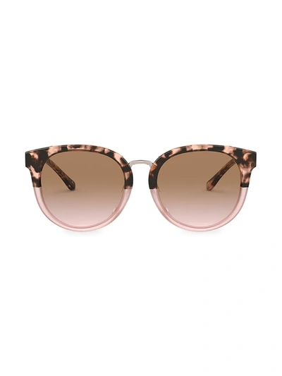 Shop Tory Burch 53mm Phantos Sunglasses In Blush