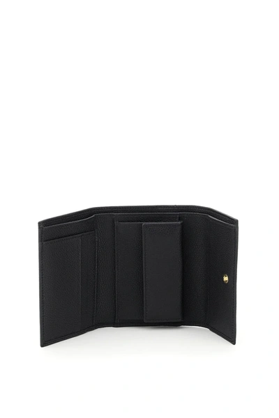 Shop Dolce & Gabbana Wallet With Logo Plaque In Black