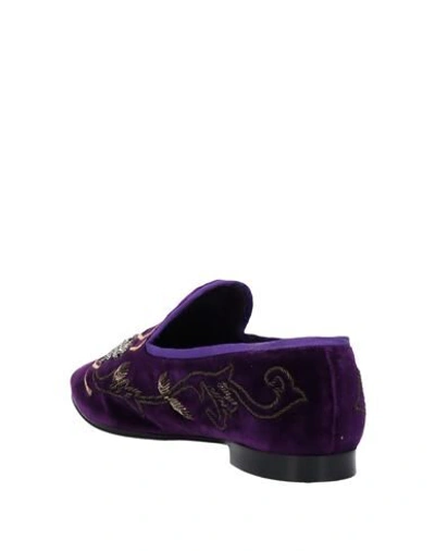 Shop Ralph Lauren Loafers In Purple