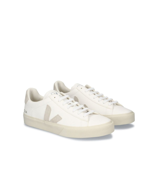 veja net sustain campo leather and vegan suede sneakers