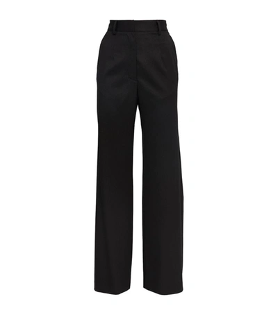 Shop Mm6 Maison Margiela Wide-leg Trousers