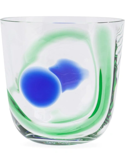 Shop Carlo Moretti Spotted Glass In Blue