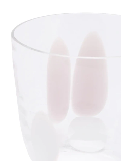 Shop Carlo Moretti Drip Print Glass In Pink