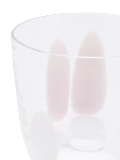 Carlo Moretti Drip Print Glass In Pink