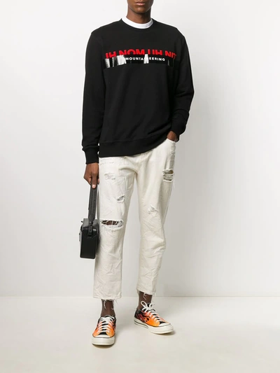 Ih Nom Uh Nit Crew Neck Sweatshirt In Black