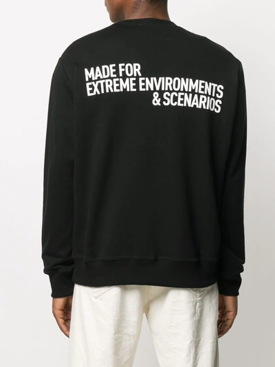 Ih Nom Uh Nit Crew Neck Sweatshirt In Black