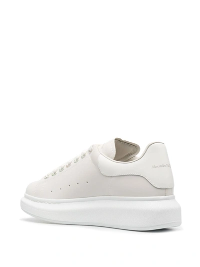 Shop Alexander Mcqueen Oversize Low-top Sneakers In White