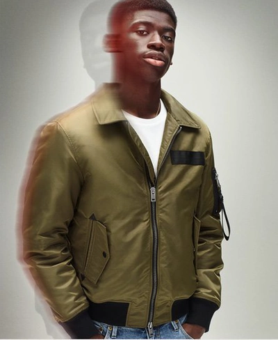 Superdry Energy Ma2 Bomber Jacket In Khaki | ModeSens