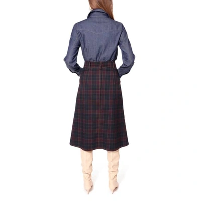 Shop Aggi Chalia Tartan Skirt