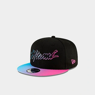 New Era Miami Heat 2020 City Series 9fifty Cap In Black ModeSens