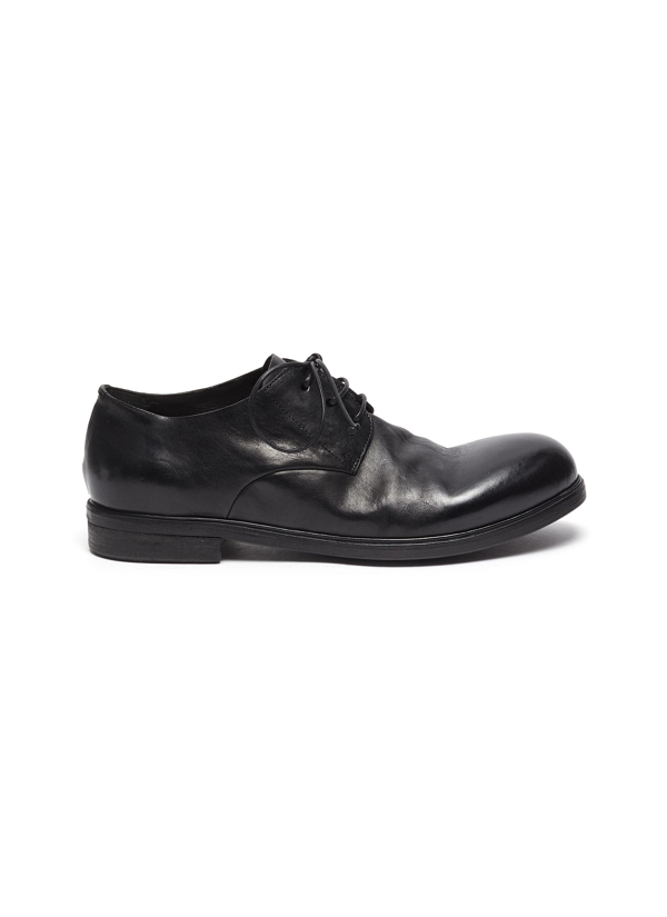 Marsèll Leather Derby Shoes In Black | ModeSens