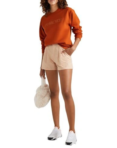 Shop Paradised Woman Shorts & Bermuda Shorts Beige Size Xl Cotton