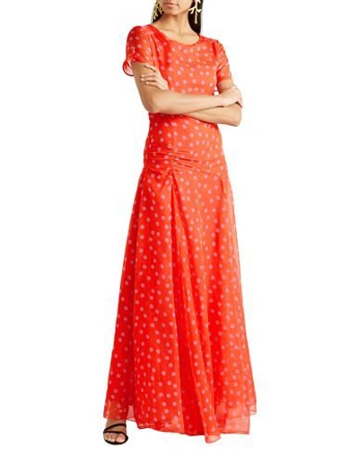 Shop Eywasouls Malibu Woman Maxi Dress Red Size S Polyester