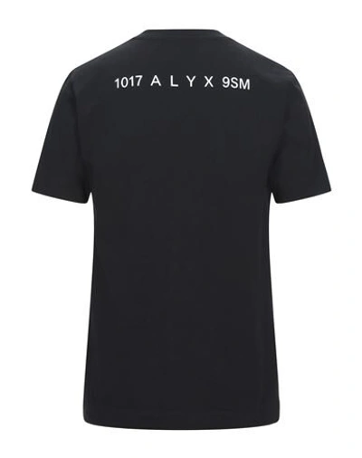 Shop Alyx T-shirts In Black