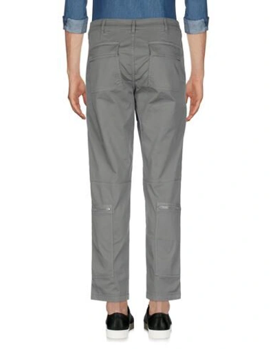 Shop Belstaff Man Pants Grey Size 29 Cotton, Elastane
