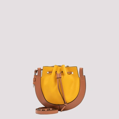 Shop Loewe Loew In Narcisus Yellow/tan