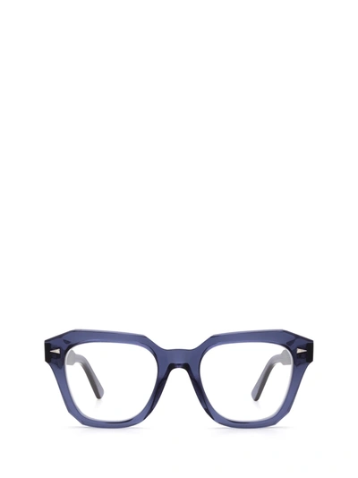 Shop Ahlem Pont Des Arts Optic Raw 8mm Blue Glasses In Indigolight